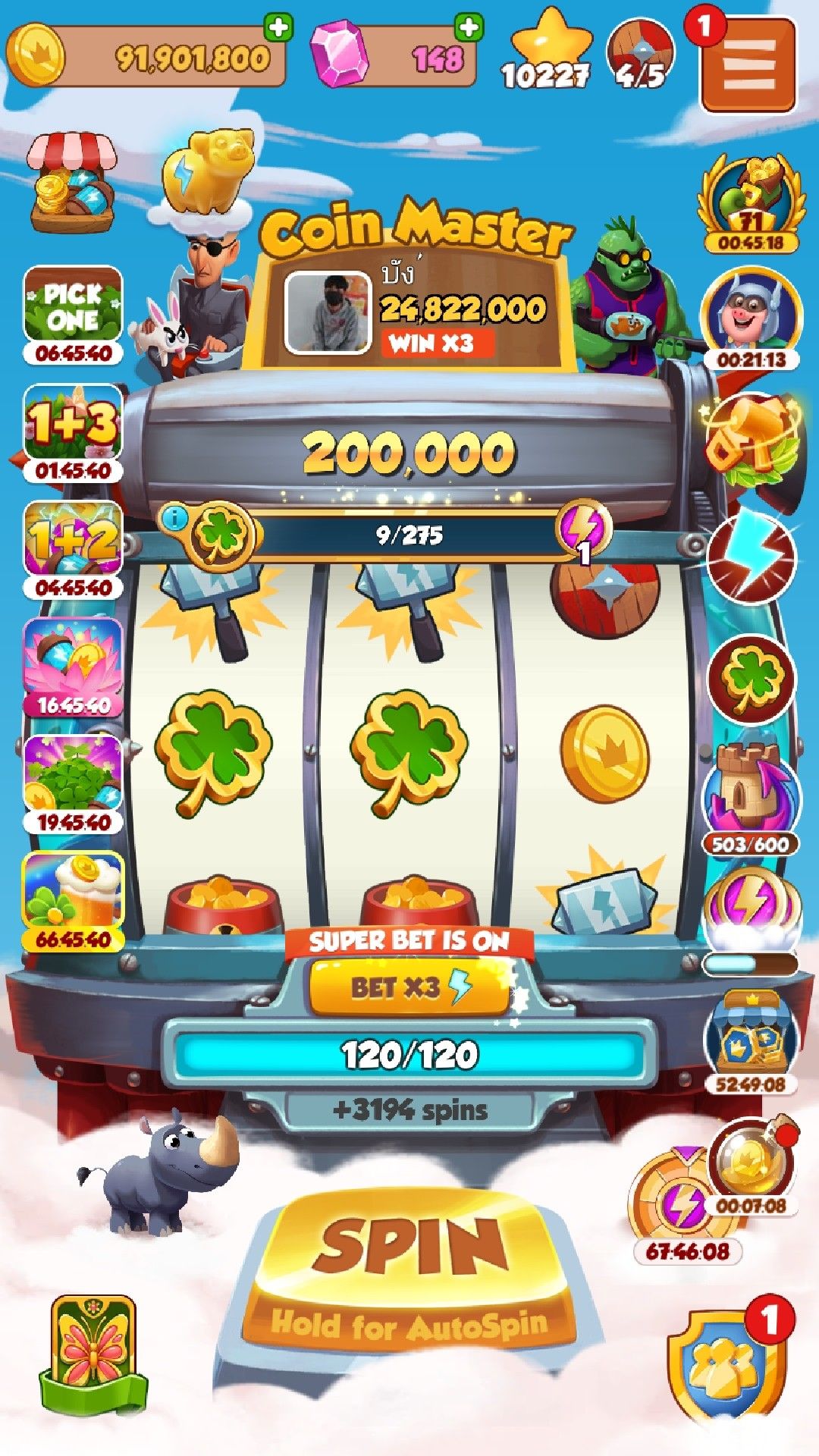 Megawins game
